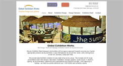 Desktop Screenshot of globalexhibitionworks.com